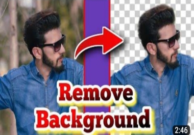 50 Remove and change background images very fast.