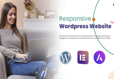 Develop Professional and Responsive Wordpress Website