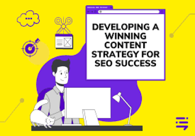 I will create content strategy for your website or store