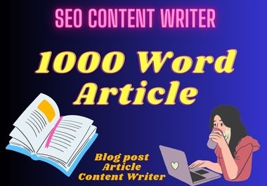 Professional SEO Content Writer for Increased Website Traffic