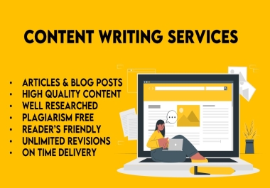 Content writing service Malayalam & English