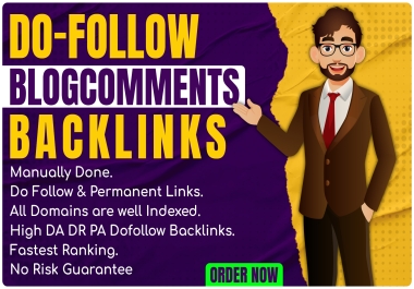 200 Do-Follow High Quality Blog comment Backlinks