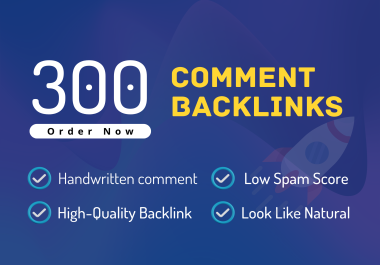 I Will Do Manual 300 Blog Comment Backlink