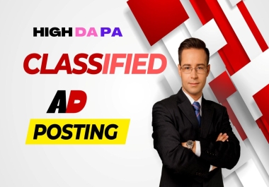 I will publish classified ads in high da pa top classified sites