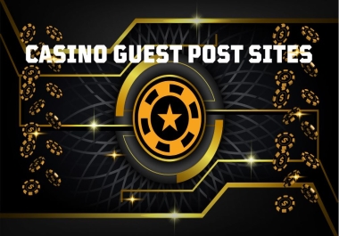 Rank your Gambling casino Website Through highly indexed Guest posting