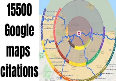 I will 15,500 google maps citations for gmb ranking