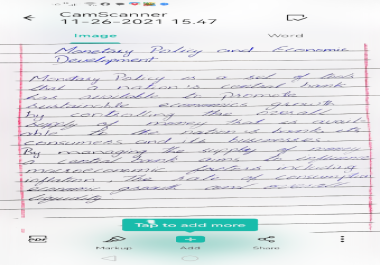 I will hand write any letter or document with my beautiful and neat writing