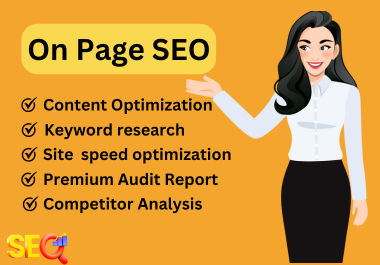 I will do the best On Page SEO For Your Website