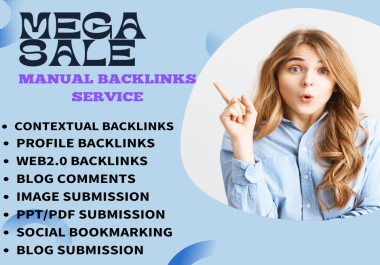 499 high quality dofollow contextual SEO manual backlinks from top ranking websites