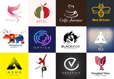 MODERN and ATTRACTIVE Logo Designs in 24 hours
