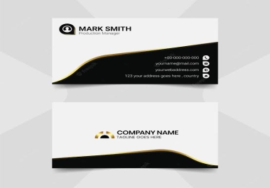 High Quality Business Visiting card i will design your Bissines card and Visiting Card