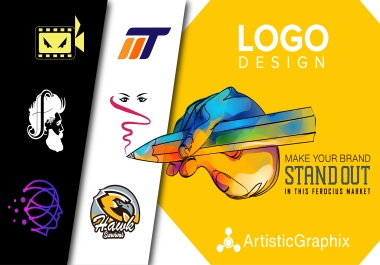 I will creative a logo design with unlimited revisions