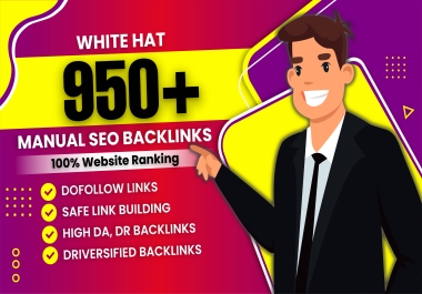 950+ White Hat Manual Seo Backlinks