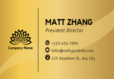 I'll design eye catchy business card