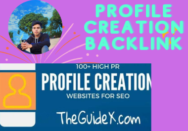 I will 70 high Quality Social Profile Creation or Social Media Profile Backlinks