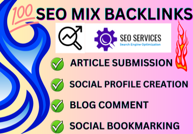 I will do 200 manually mix services SEO backlinks Link-Building and White Hat backlinks