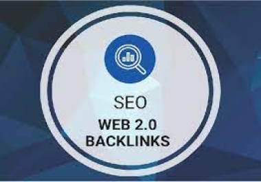 I will build high da web 2 0 blogs dofollow backlinks