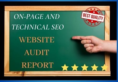 I will provide in-depth SEO audit report of your website