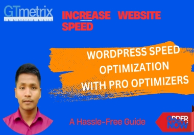 I will provide website speed optimization or increase website speed