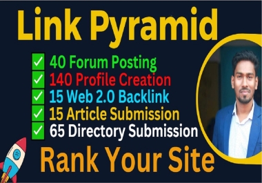 270+ Manually Powerful All in one Mix backlink SEO Link Pyramid with High DA site