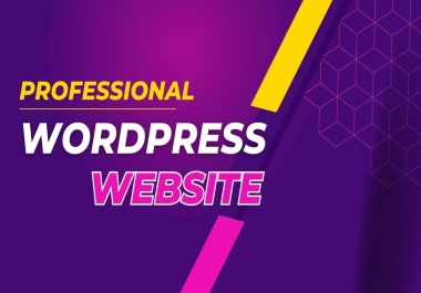 Professional WordPress blog site development