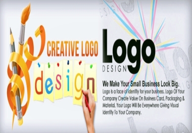 We make a modern and wonderful logo for you