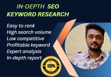 Advanced SEO keyword research for your business or website and competitor analysis.
