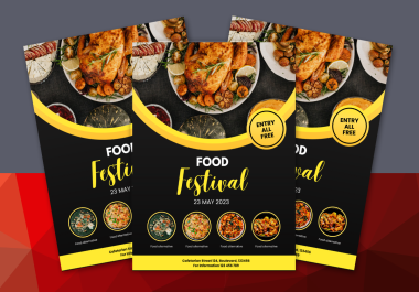 I will do design your flyer,  leaflet,  poster,  advertisement