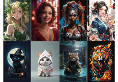 I will do create ai generated art using your text and imagination