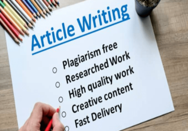 I will write engaging blog posts and captivating articles