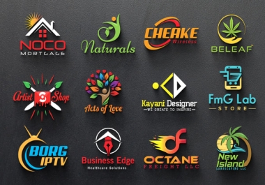 I will do logo design for your brand, company or business in 24 hours