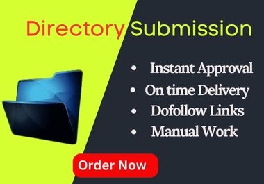 I will do 100 top quality do follow Directory Submission Backlink