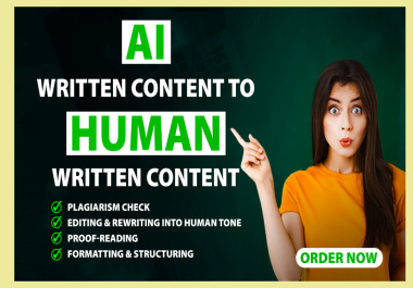 I will ai content editing and fact checking in 2 hours
