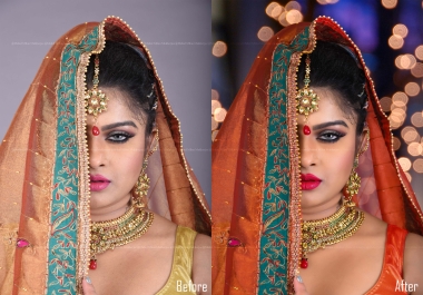 High resolution creative photo editing