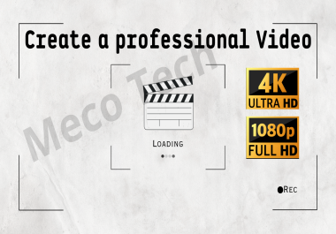 I Will Create a professional Video Based On Your Script within 24 hours Up To 5 Min