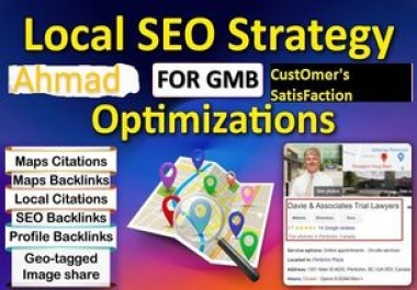 I will optimize your google maps listing for local seo ranking