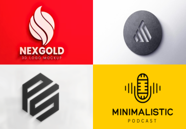 I will do modern minimalist gaming 3d cartoon luxury vintage logo design for business