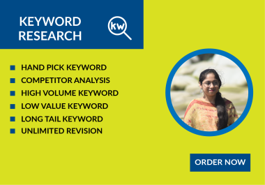 Provide best SEO keyword research & competitor analysis