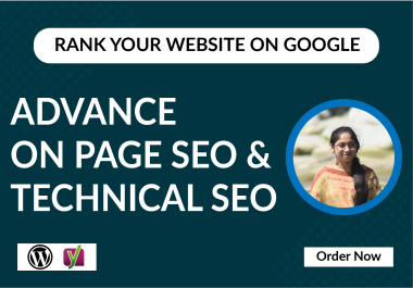 I will do yoast On page SEO and technical SEO optimization for your website