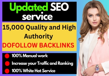 I will build white hat high authority do-follow backlinks for google ranking