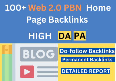 Boost Your Website's Ranking with 100+ PBN Backlinks and Web 2.0 Rank Booster Backlinks