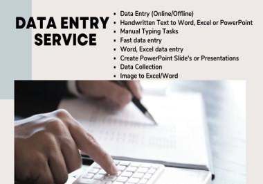 Fast and Accurate Data Entry Specialist with Proven Track Record