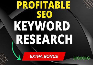 Keyword research,  website SEO audit & competitor analysis