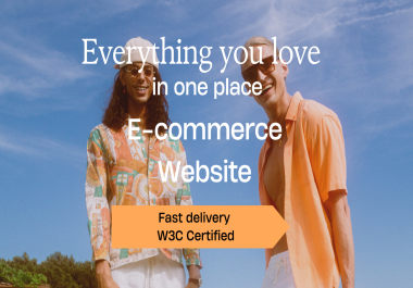 E-commerce website to increase your business