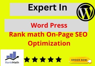I Will Provide Wordpress Rankmath On-page Seo optimization for you