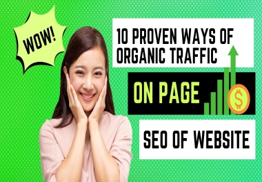 Boost Traffic of Your Website Through On Page SEO