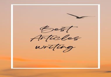 Best Article writing is attractive