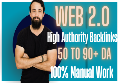 I will create 50 web 2.0 High Quality Manual Dofollow Backlinks