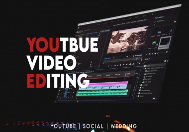 Professional video editing for youtube