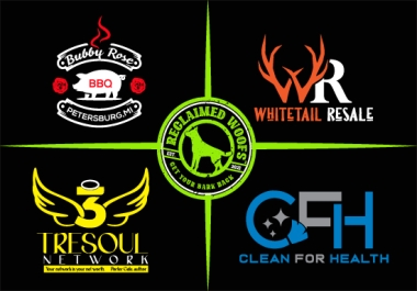 I will do 4 creative logo design